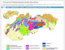 Tablet Screenshot of paleolocalities.com